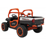 Elektrické autíčko Farmer Truck UTV Racing 4x75w oranžové